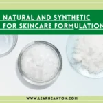 Natural vs Synthetic Emulsifiers in Skincare Formulas
